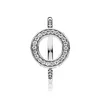 NEUES authentisches 925 Sterling Silber RING-Set Originalverpackung für Pandora NEUER modischer Luxus-Halo-Ehering für Frauen und Mädchen