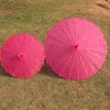 Chinês Colorido Tecido Guarda-chuva Branco Rosa Parasóis China Dança Tradicional Cor Parasol Japonês Adereços De Seda LX6107