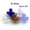 Beracky 6 Styles Glass Carb Caps Directional Bubble Ball UFO Cap Carb Caps For Quartz Banger Nails Glass Water Bongs Dab Rigs Pipes