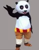 2019 Discount factory sale Mascot Costume Kung Fu Panda Cartoon Character Costume Adult Size