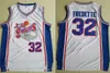 Moive Shanghai Sharks 32 Jimmer Fredette Jersey Hombres Brigham Young Cougars Fredette College Jersey Baloncesto Uniforme Equipo Color Azul Blanco