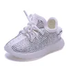 DIMI 2019 Spring/Autumn Baby Girl Boy Toddler Shoes Infant Rhinestone Sneakers Coconut Shoes Soft Comfortable Kid