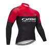 Pro Team ORBEA Maglia manica lunga da ciclismo Maglia da bici MTB da uomo Autunno Traspirante Quick dry Top da corsa Abbigliamento da bicicletta da strada Abbigliamento sportivo da esterno Y21042210