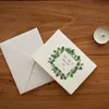 Cumprimente Cartão Verão para Amigos Dia das Mães Dia Pais Dia Presente Cartão de Ação de Graças Postal Cartão Escrito à mão com envelopes