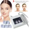 Portable HIFU High Intensity Focused Ultrasound Machine Wrinkle Removal With 5 Heads Cartridges For Face And Body