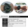 Outdoor Survival Watch Multifunktionale Paracord -Uhr mit Compass Whistle Thermometer Rettung Seil Survival Outdoor EDC Hunting8665622