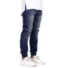 Herren Jeans High Street Hip Hop-Hosen nehmen Feet Jeans 3 Farbe Schwarz Large Size asiatische Größe 29-38
