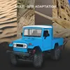 Modèle Fj45 Rtr 1/12 2.4G 4Wd Rc Voiture Led Lumière Crawler Escalade Camion Tout-Terrain pour Garçons Enfants (Bleu)