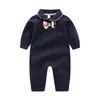 Perakende Bahar ve Sonbahar Yeni Bebek Romper Erkek Giysileri Bir Tulum Kostüm Pamuk Toddler Suit Bebek Noel Giysileri5805494