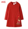 Jupe d'automne en coton pour enfants, robe de princesse 100 coton, imprimée, manches longues, nouvelle collection, 9637397