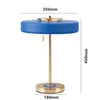 Modern Minimalist Metal LED Table Lamps for Living Room Study Desk Light Luxury Bedroom Bedside Table Lamp