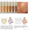 New Pudaier Makeup Facial Concealer 22 Color Liquid face cream Perfect Cover Pori Dark Circles Controllo dell'olio Impermeabile DHL spedizione gratuita