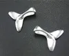 500 sztuk / partia Antyczne Silver Whale Ogon Charms Do Biżuterii Dokonywanie DIY Bransoletki Wisiorek Koraliki Urok Biżuterii Akcesoria 16mm