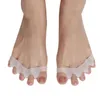 新しいシリコーンバニオンコレクタートーセパレーターフットケアツールHallux Valgus CRERECTOR STRURENERスプレッダー10ペア無料船