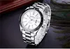 CWP Curren Fashion Business Wristwatch Casual Military Quartz Sports Men's Watch Full Steel Calendar Man Clock Relogio Masculino