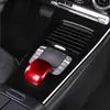 Auto Middenconsole Pookknop Hoofd Cover Sticker Trim Voor Mercedes Benz A-klasse A180 200 Interieur Accessoires