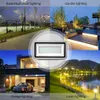 Reflektory 2PCS 500 W LED Flood Light Cool White 110 V Outdoor Spotlight Lampa ogrodowa Lampa IP65