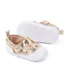 Newborn Baby Girl Princess Shoes Spädbarn Barn mjuk sula halkfri Toddler First Walkers 0-18 månader