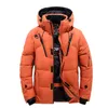 두꺼운 자켓 고품질 화이트 오리 두꺼운 다운 자켓 남자 코트 남성 따뜻한 의류 겨울 아래로 자켓 겉옷