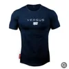 2019 Yaz Yeni Tasarım Vücut Geliştirme Fitness Spor Koşu Adam Kısa Kollu T-Shirt Spor Eğitim Erkekler Kas Sıkı Spor T Gömlek Tees Tops