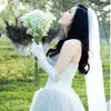 1pic 160head ريفي الزهور الاصطناعي الأبيض الجبسوفيلا وهمية باقة البلاستيك ل العروس الزفاف المنزل diy ديكورات mantianxing