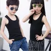 Boys vests underwear solid 100 cotton soft baby girl boy tanks for girls kids camisoles tank tops summer children039s clothes 4017525