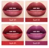 Pudaier 6pcs Rossetto liquido Set Rossetto impermeabile a lunga durata Velluto opaco Lucidalabbra setoso Idratante Trucco labbra Bellezza 20 set / lotto DHL