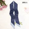 Xia 12 sterrenbeeld dubbelzijdig afdrukken kleine zijden sjaal imitatie zijde twill tie tas handvat lint sjaal vrouw