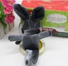 Bunny Plush Toys Easter Rabbit Dolls Animal Stuffed Bag Pendants Long Ears Key Chain Wedding Present Party Decoration Valentine's Gift C4582