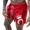 Designer Gyms Fitness Bodybuilding shorts masculinos de verão casual calça curta curta masculino trepadeira de praia Braech Cloth