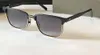 Vintage Black Square Sunglasses Lens Gris Gold Nes Tavles 2076 Sun Shades Men Lunettes de soleil Nouvelles avec Box8153394