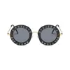 Steampunk Metal Bee zonnebrillen vrouwen mannen luxe vintage zonnebrillen ronde zonnebrillen accessoires occhiali da sole3318201