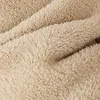 5色の柔らかい暖かいフランネルの毛布を冬の暖かいソリッドカラーボタン着用可能な毛布の着用可能な怠惰な毛布