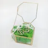 Broca de presente caixa de anel de vidro transparente DIY para festa de casamento Surprise Heart Heart Christmas Gifts Explosion Girlfriend1