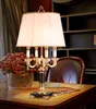 Luxury K9 big black crystal table lamp Fashion for bedroom crystal table light fabric shade LED LLFA