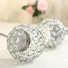 Europe Wedding Crystal Tealight Candle Holders Wedding Dining Table Centerpieces Metal Candlesticks Candle Stand Wedding Decoration