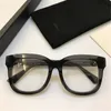 LuxuryFashion Women Brand Designer 0033O Glasses Hollow Out Optical Lens Square Full Frame Black Tortoise Bing Bing Come With Cas5988888