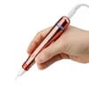 Penna digitale elettrica Kit penna rotante per trucco Permanente Micro ago Macchina per tatuaggio Sopracciglio Trattamento labbra Derma Pen + Aghi per cartuccia