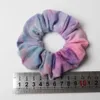 3pcs set Tie Dyed Scrunchie set Hair Accessories For Women Girls Headbands Elastic Rubber Hair Tie Rope Ring Ponytail Hold290p