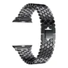 Ремешок из нержавеющей стали для Apple Watch 38 мм 40 мм 42 мм 44 мм ремешок для Apple iWatch Series 4 3 2 1 ремешок браслет