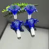 Blue Cartoon Glass Claw Bubble Head Wholesale Glass Hookah, Glass Water Pipe Fittings, Smoking ,Free Shipping