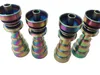 Accessoires pour fumeurs Rainbow Titanium 10mm 14mm 18mm joint pour mâle et femelle clou sans dôme gr2 qualité convient à tous les bongs en verre