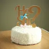 Gender onthullen Cake Topper - Glitter cake decorating benodigdheden, gender onthullen feestartikelen voor fotocabine rekwisieten, baby shower gunsten