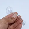 Pipe de verre ￠ borosilicate ￩lev￩ Nouveau br￻leur ￠ huile ￩pais transparent pyrex en verre tuyau de tuyau