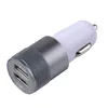 Dual USB Car Charger Adapter 3.1A Auto Vehicle Metal Charger For Smart Phone/Tablet