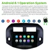Bilvideo Radio GPS Navigation System 10.1 tum Android för 2007-2011 Toyota RAV4 Support WiFi USB RearView Camera DVR SWC