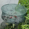 Automatic Fishing Net Trap Cage Round Shape Durable Open For Crab Crayfish Lobster YS-BUY