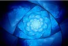사용자 정의 3D 사진 벽지 천장 추상 파란색 다채로운 나선형 패턴 패션 천장 벽화