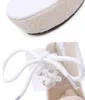 Mode dentelle blanche en coins plate-forme tissée paille sandales sandales de marque taille 35 à 40