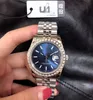 U1 Factory Date Mens Womens Wristwatch 36mm حجم متوسطة الأوتوماتيكية الزجاج الميكانيكي الزجاجي المقاوم للصدأ يشاهد ساعة معصم الإناث